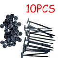 Plastic Straps Universal Nylon Buckle Cable Tie Buckle Fixed through the Core Nail Mudguard Fender Inner Lining Trunk Industrial