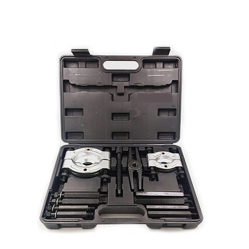 Car Bearing Separator Puller Set Bearing Removal Tool Set 12 Pcs Bearing Splitter Gear Puller Separator Set with Box Tool Kit