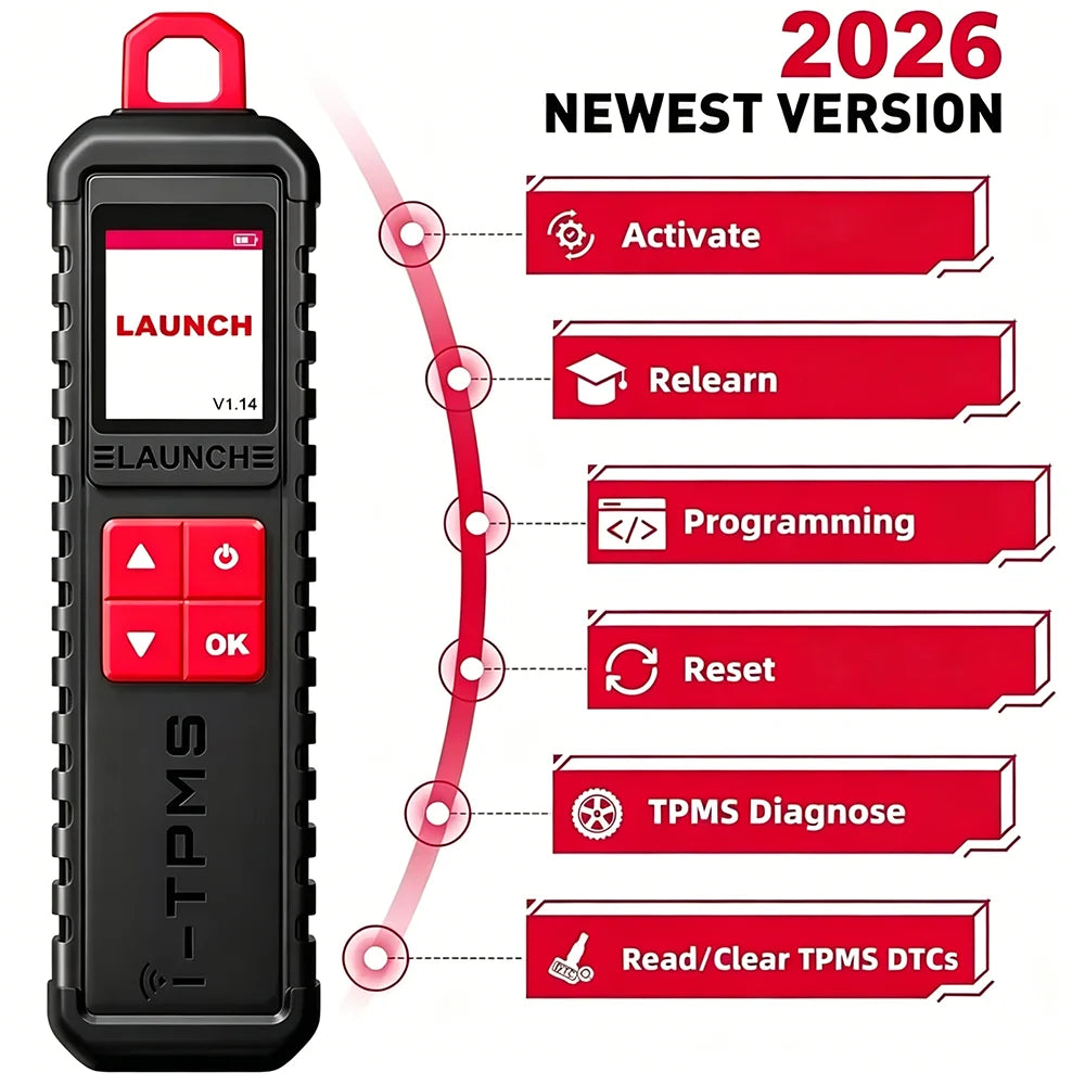 X431 I-TPMS Tire Pressure Diagnostic Tools Activate 315Mhz/433Mhz TPMS Sensor Programming Learning I-TPMS APP Diagnostic