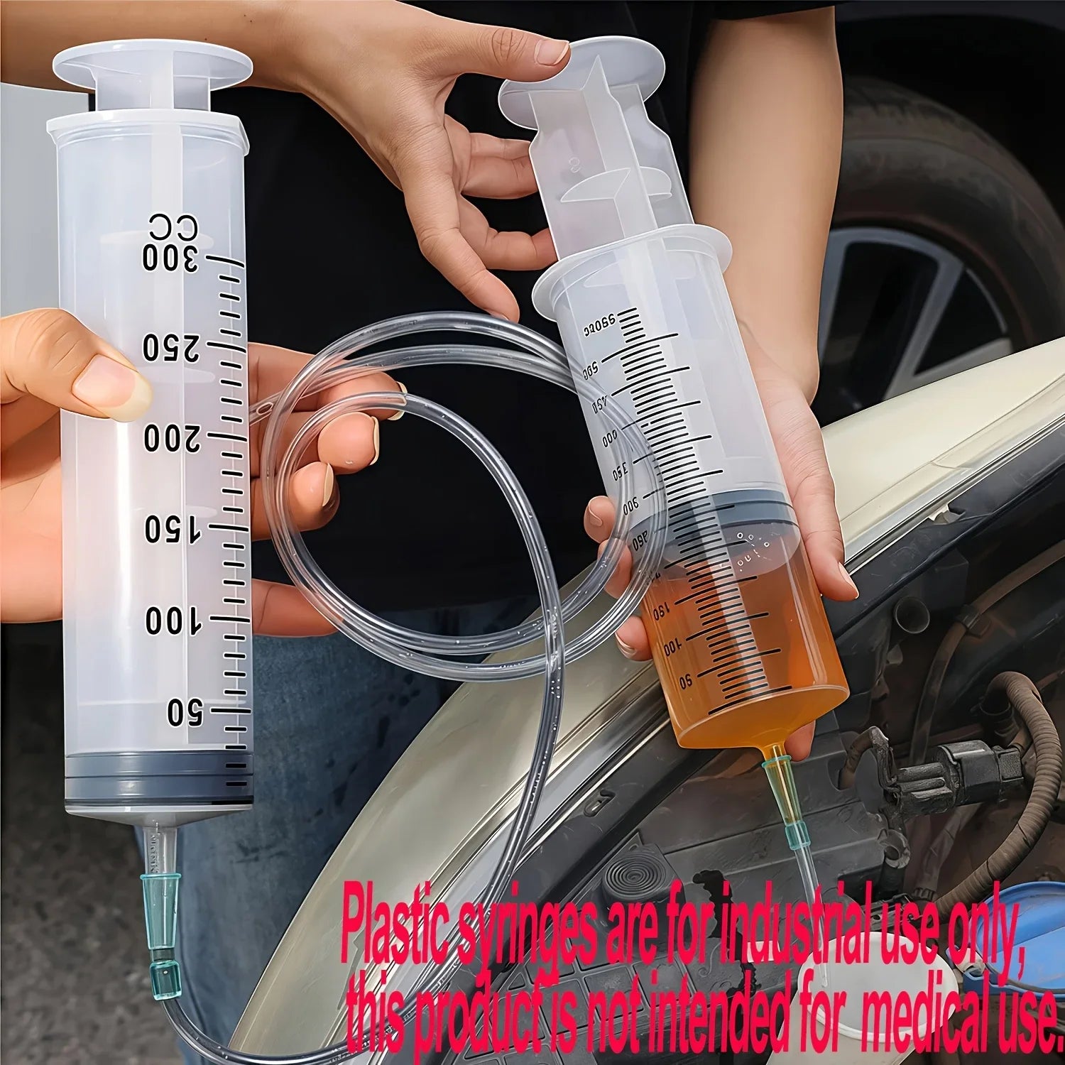 1 Set of Car Water Suction/Injection Tool with Syringe