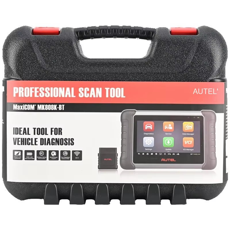 2025 Autel MK808K-BT OBD2 Auto Scanner Tool Diagnostic Tool Scanner Engine Analyzer for Cars