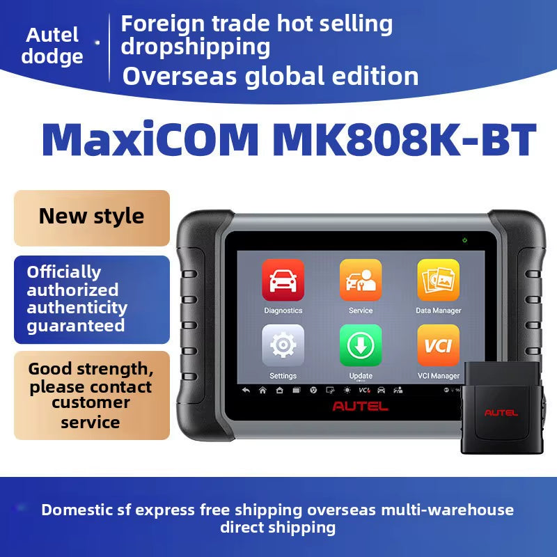 2025 Autel MK808K-BT OBD2 Auto Scanner Tool Diagnostic Tool Scanner Engine Analyzer for Cars